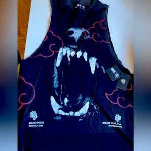 Brand New Darcsport X Naruto tank top large